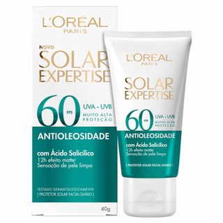 Protetor Solar Facial L'Oréal Paris UV Defender Antioleosidade FPS60